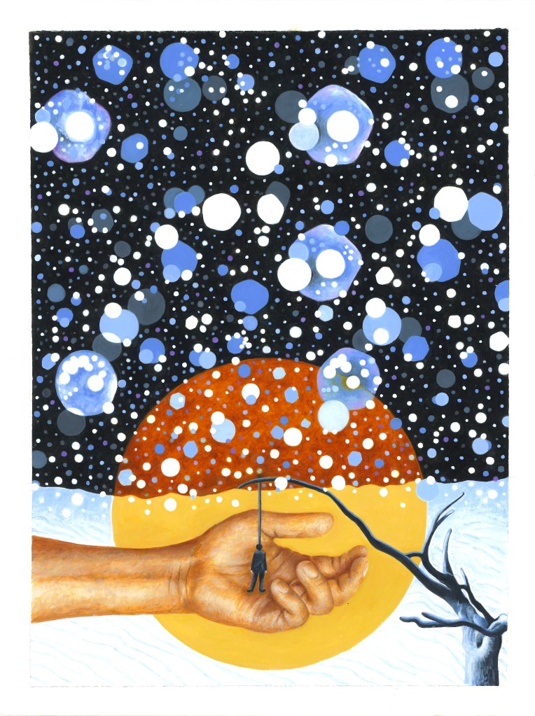 Snow Falling On A Dead Man